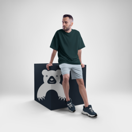 Emerald Green-Premium OverSized Tshirt